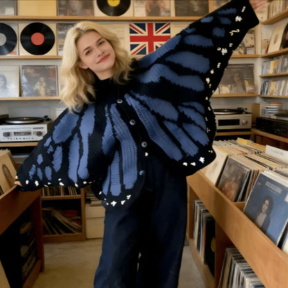 Handmade Butterfly Cardigan