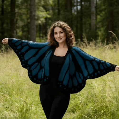 Handmade Butterfly Cardigan