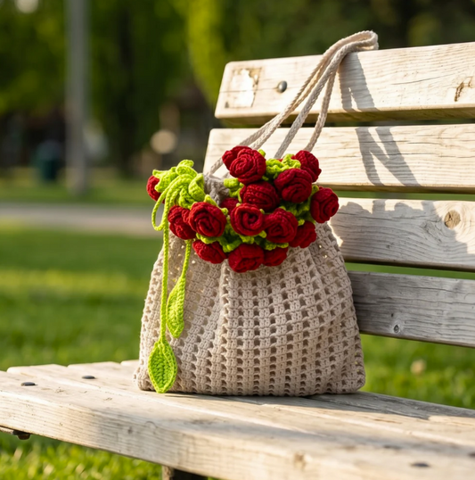 Petal Bloom Handmade Bag